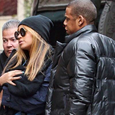 Beyoncé Knowles, Jay-Z und ihr Bündel Glück