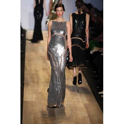 Metallic Looks vom Catwalk