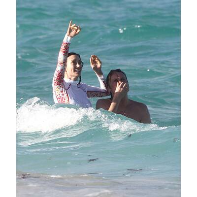 Paul McCartney & Nancy Shevell: Badespaß auf St. Barth