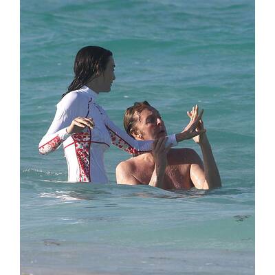Paul McCartney & Nancy Shevell: Badespaß auf St. Barth