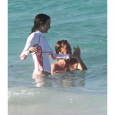 Paul McCartney & Nancy Shevell: Badespaß auf St. Barth