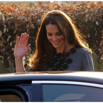 Charles & Kate: Bügeln für den guten Zweck