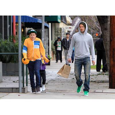 Beckhams: Ausflug mit Baby Harper