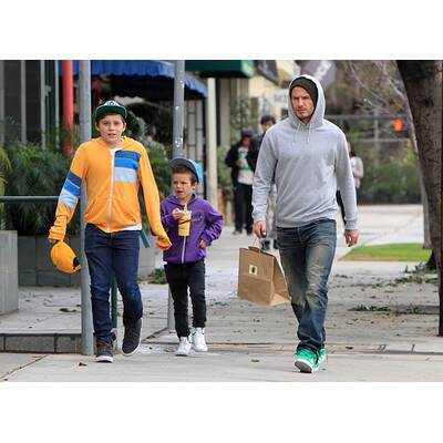 Beckhams: Ausflug mit Baby Harper