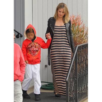 So lässig ist Heidi mit ihren Kids unterwegs 