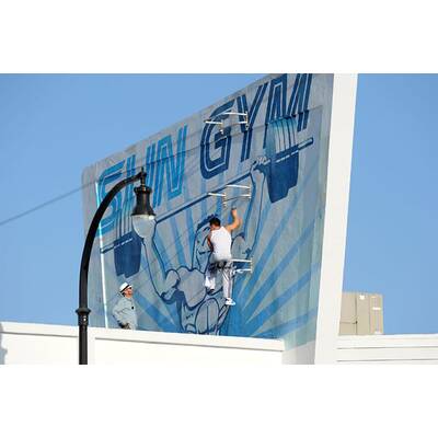 Mark Wahlberg: Sexy Stunts am Set in  Miami