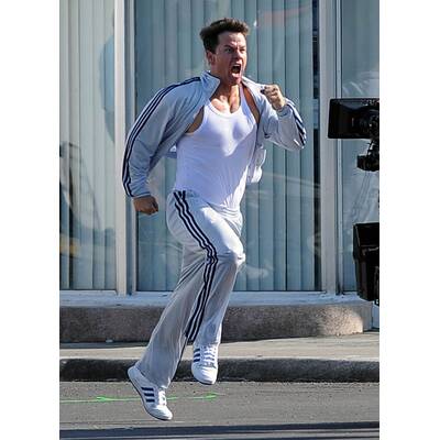 Mark Wahlberg: Sexy Stunts am Set in  Miami