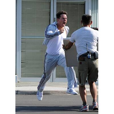 Mark Wahlberg: Sexy Stunts am Set in  Miami