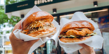 Fancy Schnitzelsemmel & Backhendl-Burger beim neuen Figlmüller-Hotspot