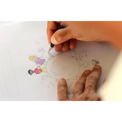 'Liebe um die ganze Welt schicken'