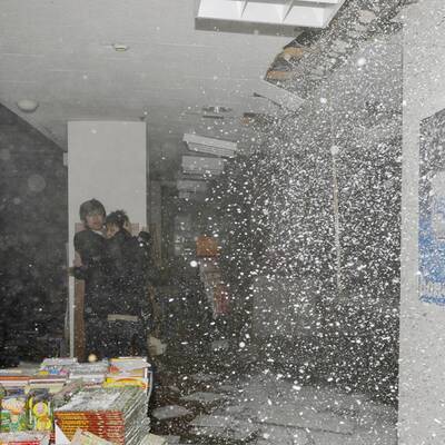 Erdbebenkatastrophe  in Japan