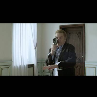 Nena und Helmut Berger drehen Videoclip