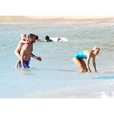 Knutschen in den Wellen...