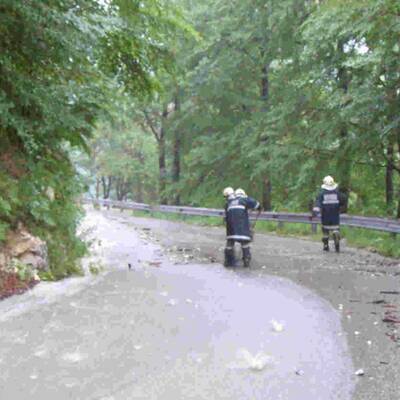 Unwetter in Oberösterreich