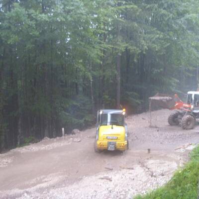 Unwetter in Oberösterreich