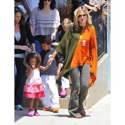 So lässig ist Heidi mit ihren Kids unterwegs 