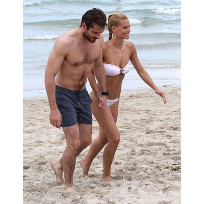 So verliebt sind Belle Michelle und ihr Tomaso Trussardi. 