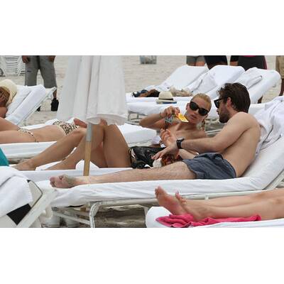 So verliebt sind Belle Michelle und ihr Tomaso Trussardi. 