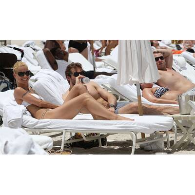 So verliebt sind Belle Michelle und ihr Tomaso Trussardi. 