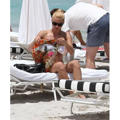 So verliebt sind Belle Michelle und ihr Tomaso Trussardi. 