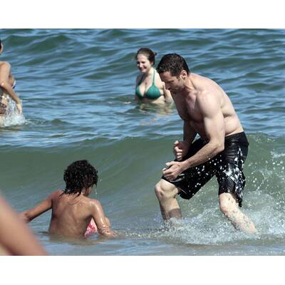 Hugh Jackman: Barcelona-Urlaub mit Familie