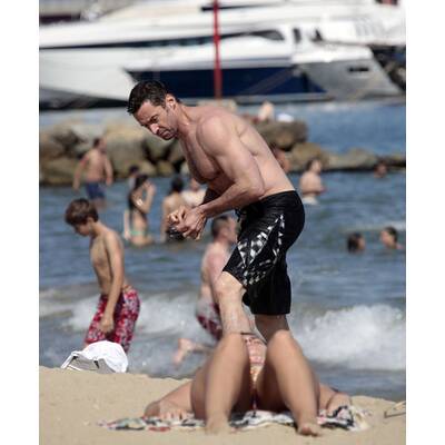 Hugh Jackman: Barcelona-Urlaub mit Familie