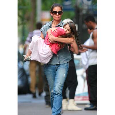 Katie Holmes & Suri: Was sich liebt, das neckt sich