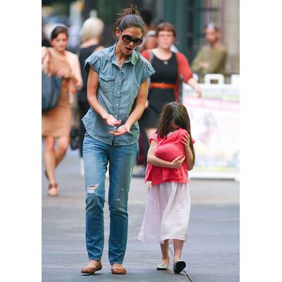Katie Holmes & Suri: Was sich liebt, das neckt sich