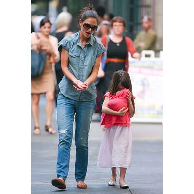Katie Holmes & Suri: Was sich liebt, das neckt sich