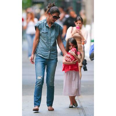 Katie Holmes & Suri: Was sich liebt, das neckt sich