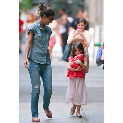Katie Holmes & Suri: Was sich liebt, das neckt sich