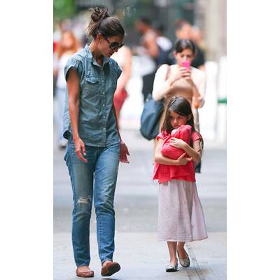 Katie Holmes & Suri: Was sich liebt, das neckt sich