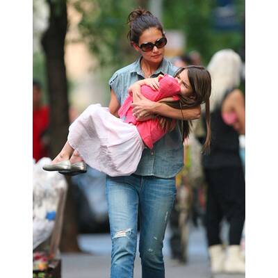 Katie Holmes & Suri: Was sich liebt, das neckt sich