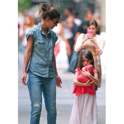 Katie Holmes & Suri: Was sich liebt, das neckt sich