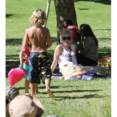 Gwen Stefani: Sommerliches Picknick