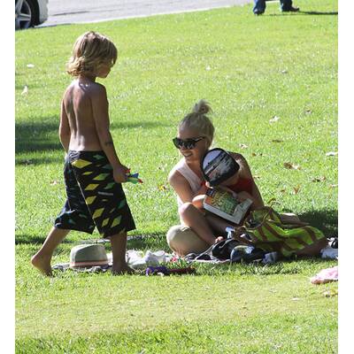 Gwen Stefani: Sommerliches Picknick