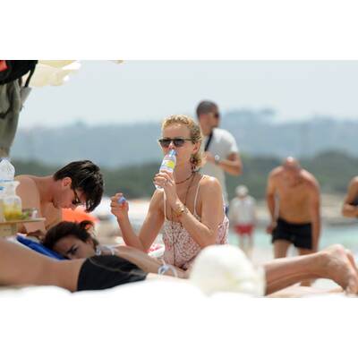 Eva Herzigova: Ferien auf Formentera