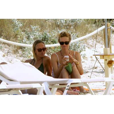 Eva Herzigova: Ferien auf Formentera