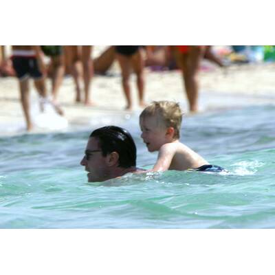 Eva Herzigova: Ferien auf Formentera