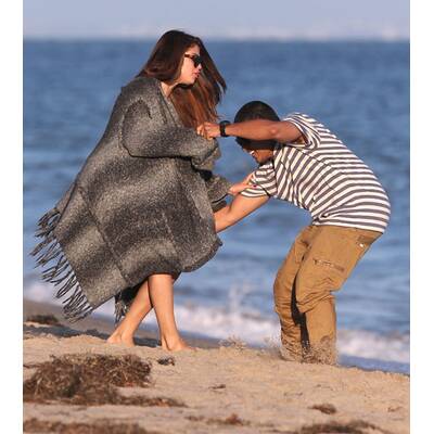 Ashley Tisdale: Geburtstagsparty am Strand