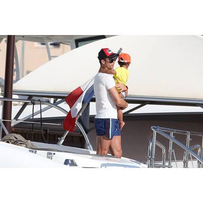 Cristiano Ronaldo: Ferien mit Sohn & Verlobter
