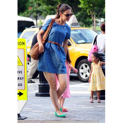 Katie Holmes &  Suri: Gut drauf trotz Scheidung