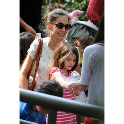 Katie Holmes & Suri: Auflug in den Tiergarten