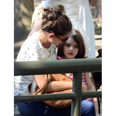 Katie Holmes & Suri: Auflug in den Tiergarten