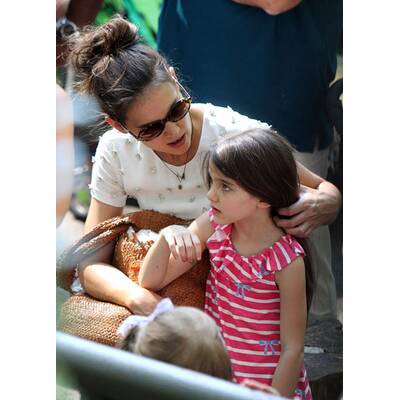 Katie Holmes & Suri: Auflug in den Tiergarten