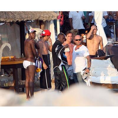 Mario Balotelli auf Ibiza