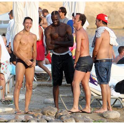 Mario Balotelli auf Ibiza