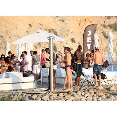 Mario Balotelli auf Ibiza