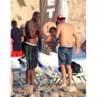 Mario Balotelli auf Ibiza
