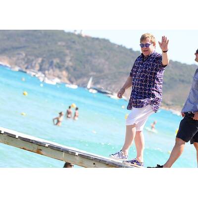 Elton John: Verliebt in St. Tropez